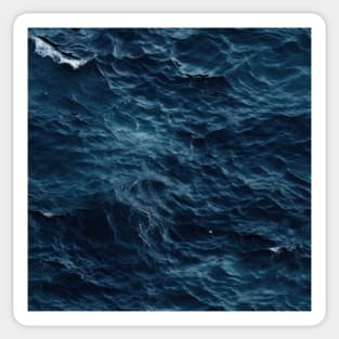 Midnight Serenade: Photorealistic Ocean Whispers Sticker